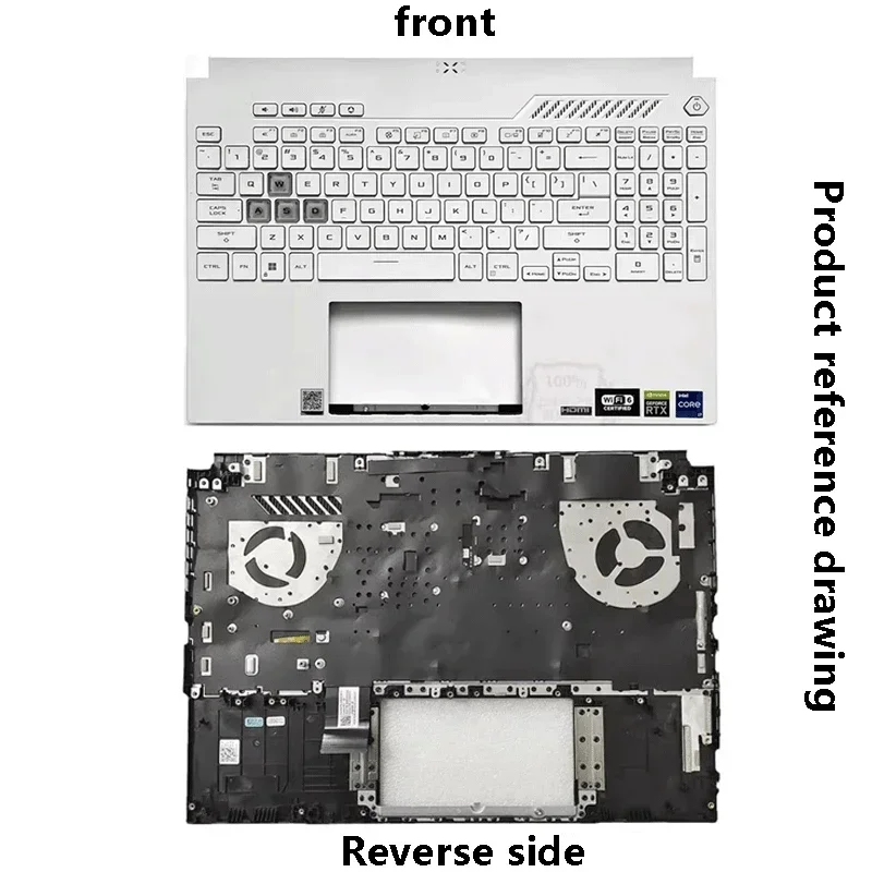 Nieuw Origineel Voor Asus Tuf Fa507 Fx517 Fx507 2022 Laptop Palmrest Case Toetsenbord Us Engelse Versie Bovenhoes