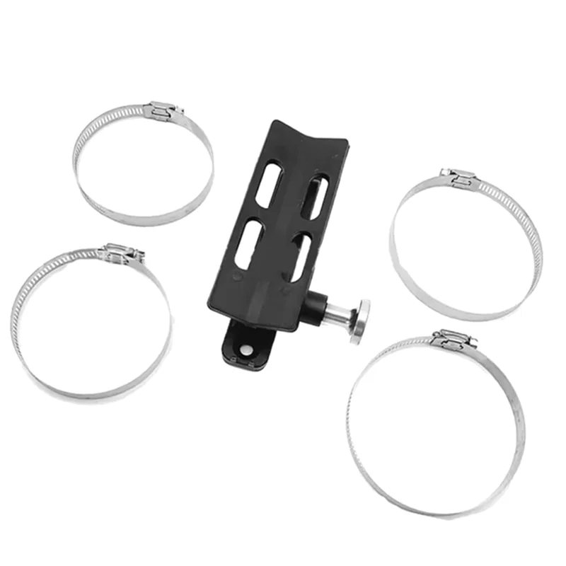 

A51K-Car Fire Fixing Bracket Mounting Bracket Silver & Black Nylon + Aluminum For UTV ATV Wrangler JK TJ CJ JL RZR Ranger