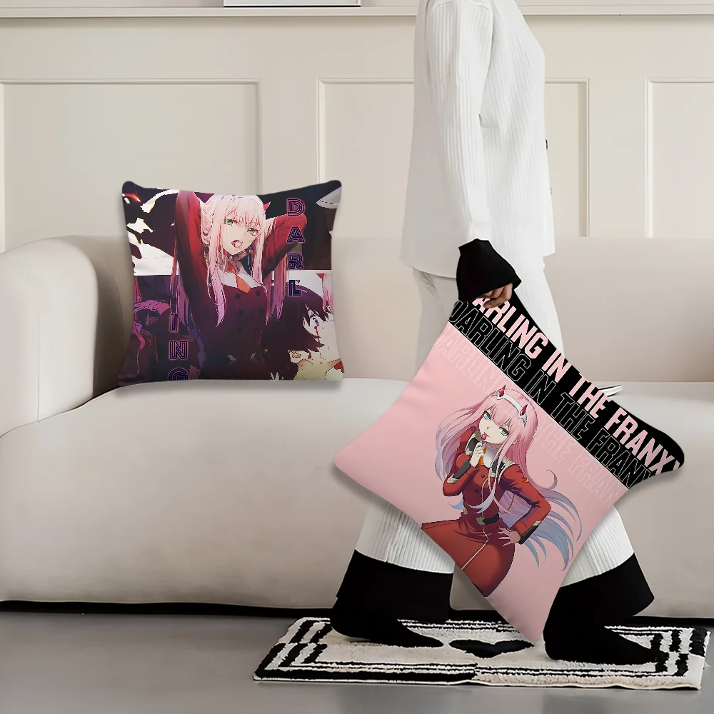 Blibili D-Darling in the F-FranXX Decoration Room Home Sofa living Office Car Nordic Simplicity Pillow Cover