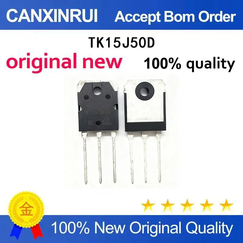 

(5-100 Pieces) New stock TK15J50D K15J50D TO-3P field-effect transistor