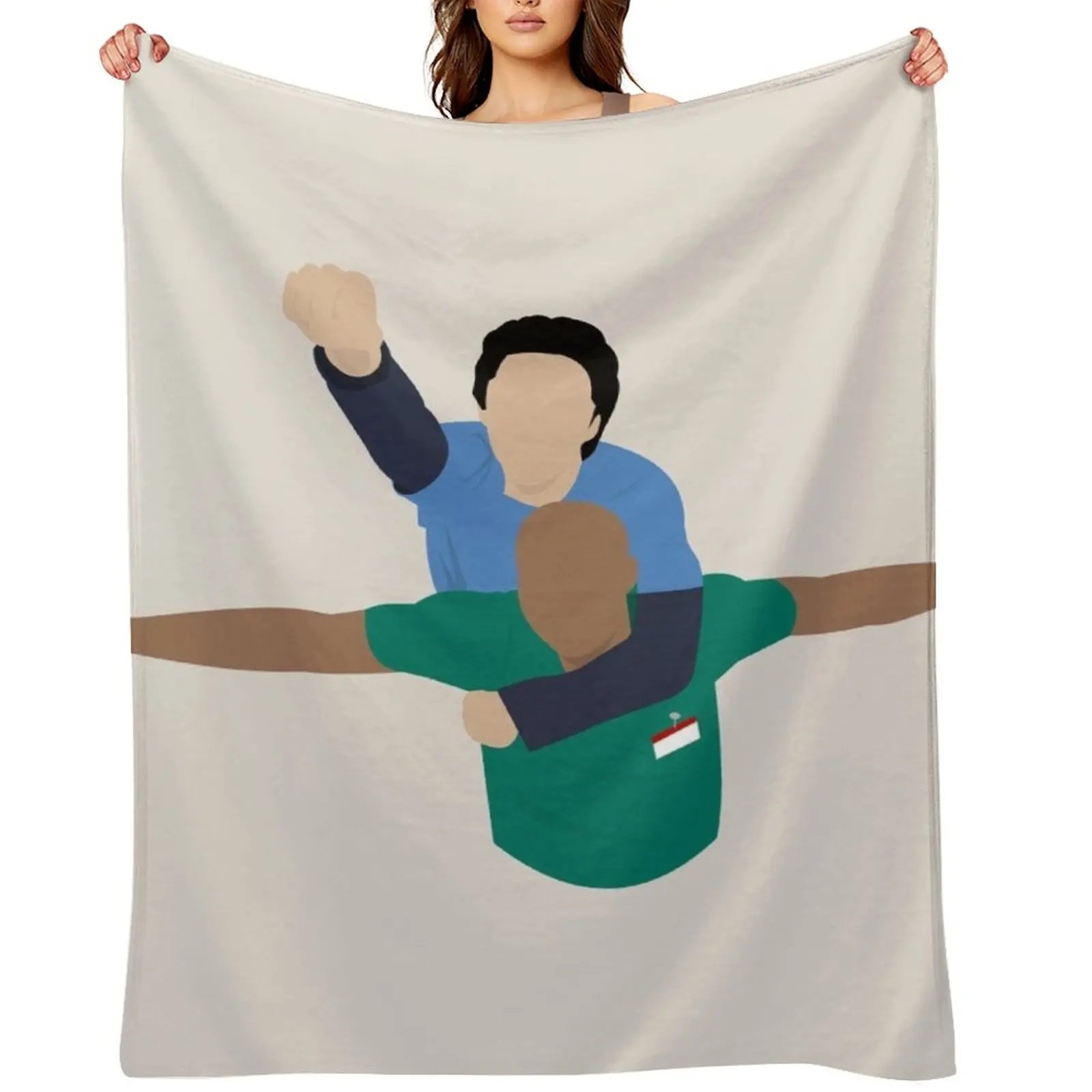 

Scrubs Eagle Throw Blanket Custom Soft Plaid Summer Beddings Hair Blankets