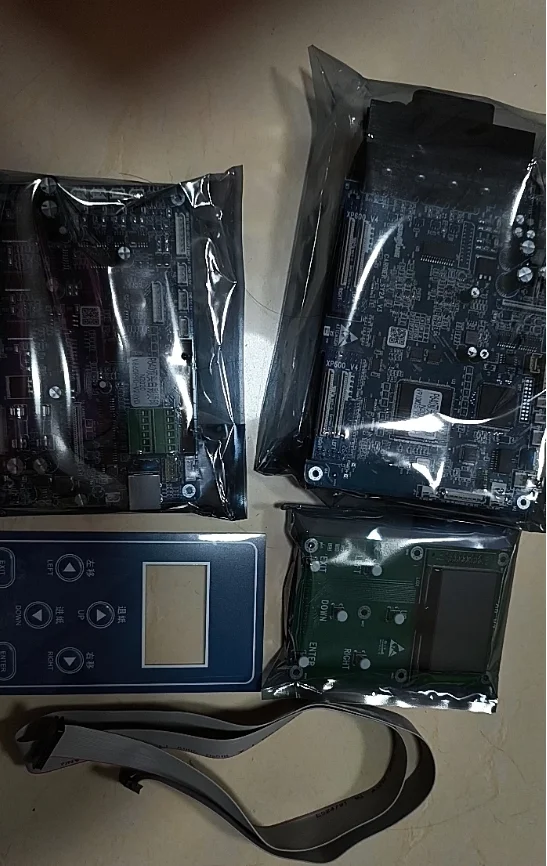 XP600 dual head motherboard, 5th and 7th generation package, white color hot stamping UV Senyang board small board