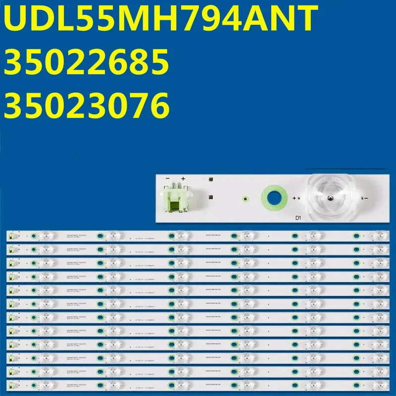 

Лента подсветки 3VLED, 6 ламп для 55 дюймов, 55K1US U55D9000 UDL55MH794ANT 35022685 35022685 LSC550FN11-7/9