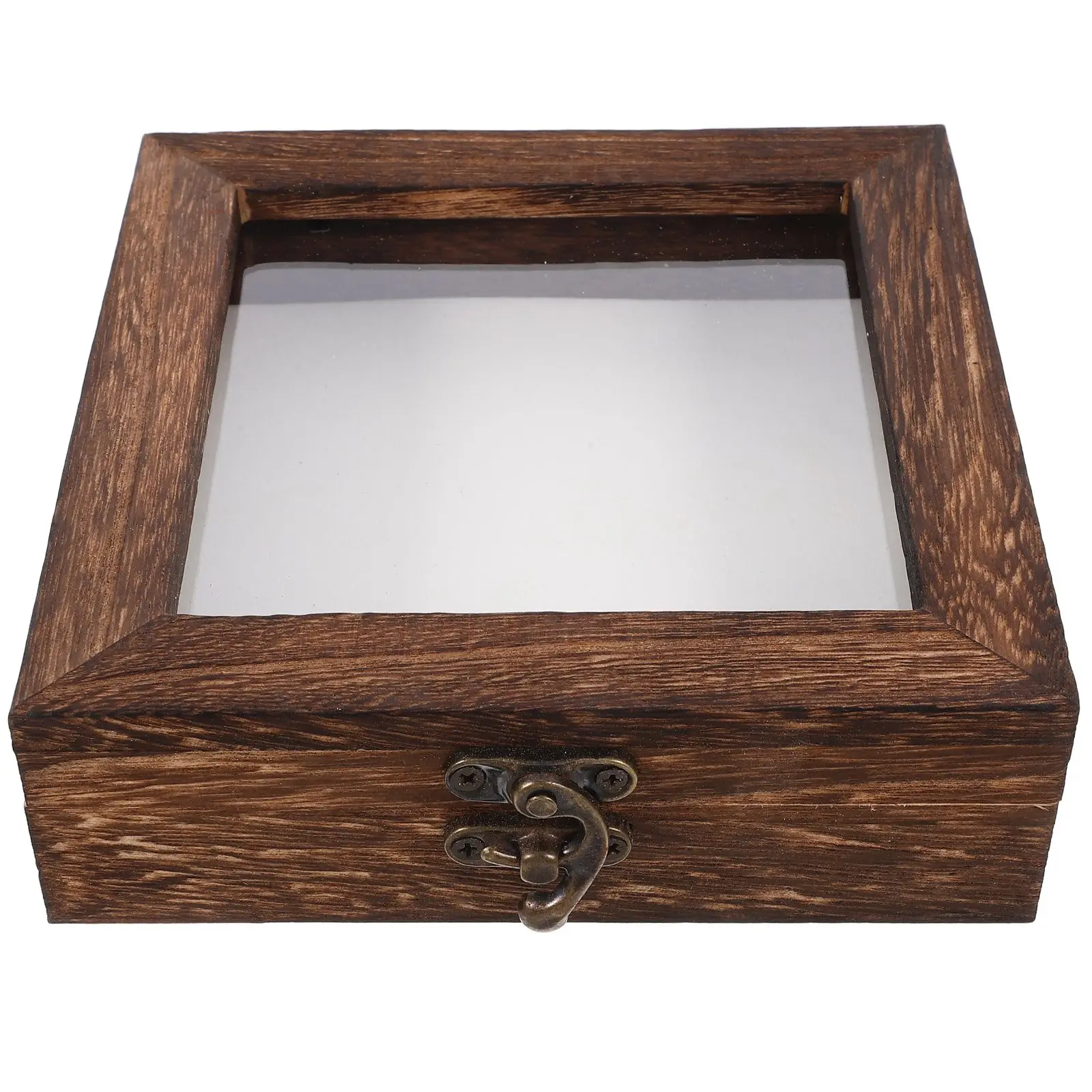 

Butterfly Display Box Case Insect Shadow Boxes Frames Eva Specimen Wood Coin Collection Frame Glass Hinge Door Square