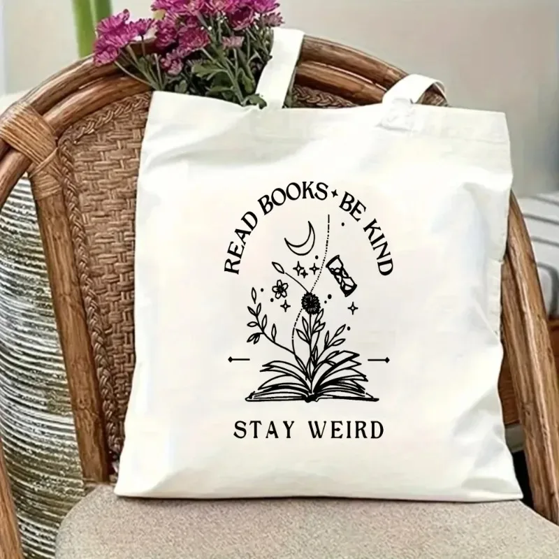 Love Bookish Book Reader Shoulder Bag Women's Shopping Bag Fashion Bag Women Bag Handbags Canvas Bag