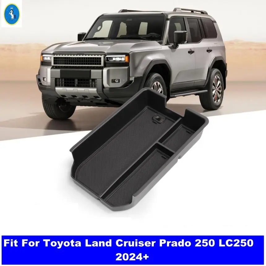 

Plastic Car Central Control Storage Box Organizer Holder Tray Trim Accessories For Toyota Land Cruiser Prado 250 LC250 2024 2025