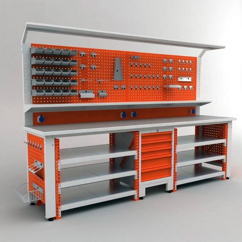 Heavy-duty fitter table Anti-static workbench Workshop packing bench Test bench