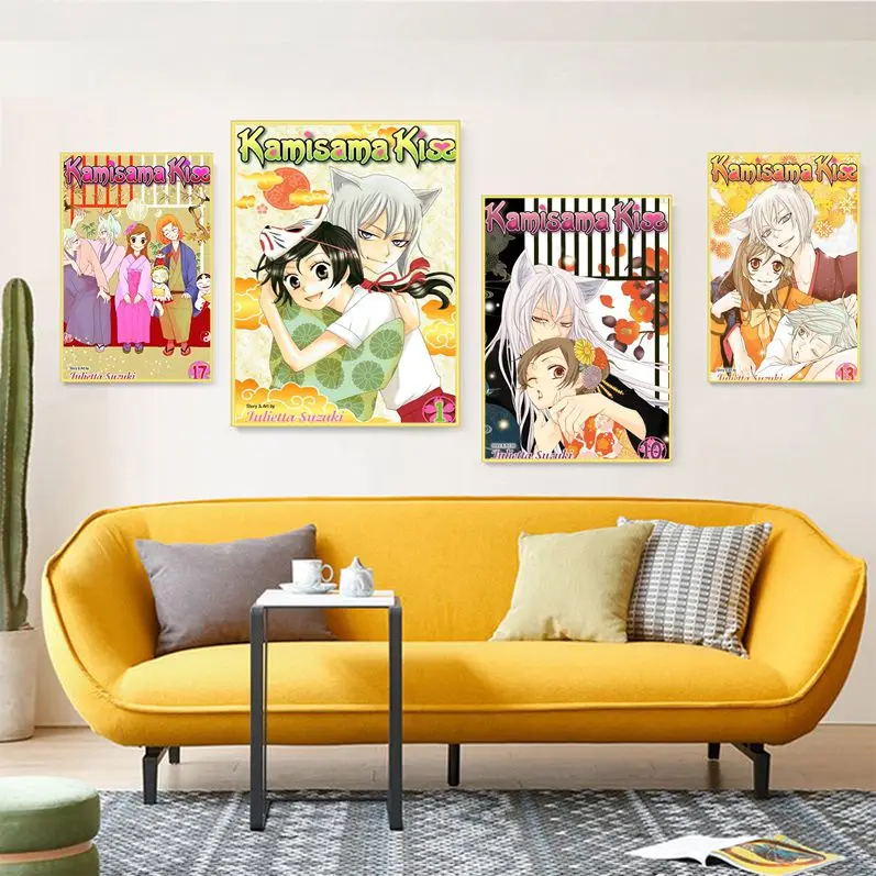 Kamisama Kiss Love Classic Anime Poster Kraft Paper Vintage Poster Wall Art Painting Study Room Wall Decor