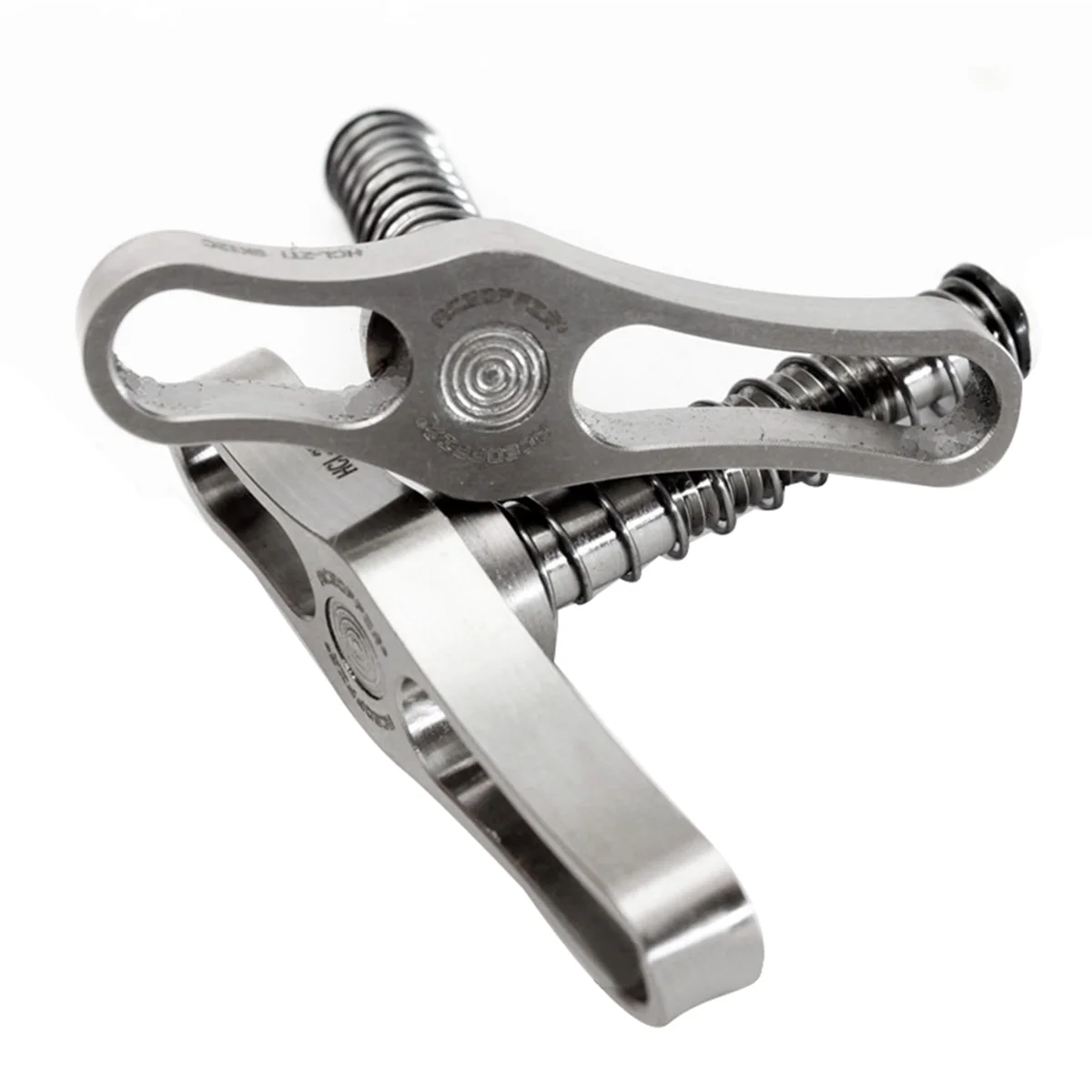 ACEOFFIX HCL-2Ti Bike Hinge Clamp Lever for Brompton Folding Bike-Silver