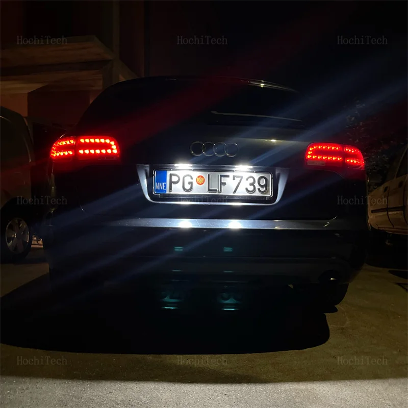 LED iluminación de la matrícula para audi a1 a3 a4 s4 a5 s5 a6 a7 q3 TT q5 Ordnu