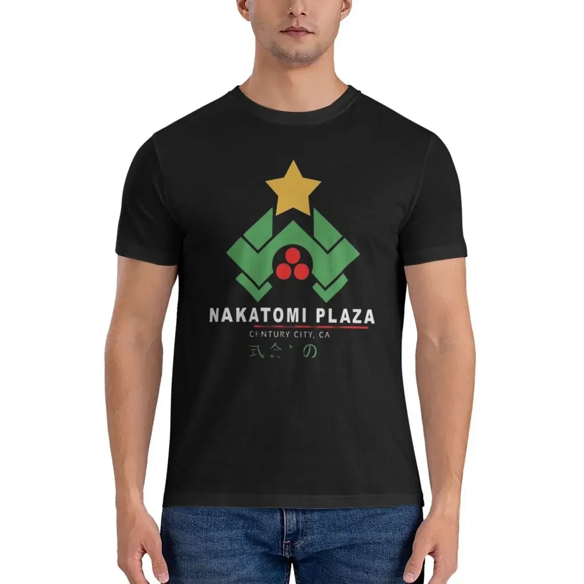 100% Cotton DIE HARD NAKATOMI PLAZA Christmas Theme T-shirt Unisex Funny Oversized T Shirt Men O-Neck Summer Shirts Tops S-6XL