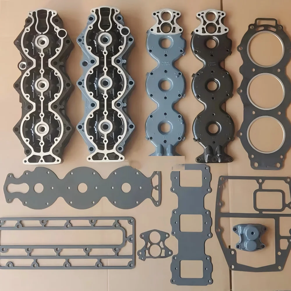 outboard-motor-cylinder-head-cover-gasket-kit-fit-for-yamaha-hidea-parsun-2-stroke-75hp-85hp-marine-engine-cylinder-head-cover