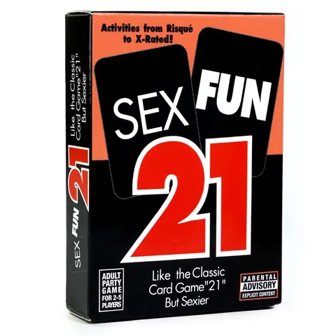 sexx Fun 21 Card Game Adult 56pcs Card Game