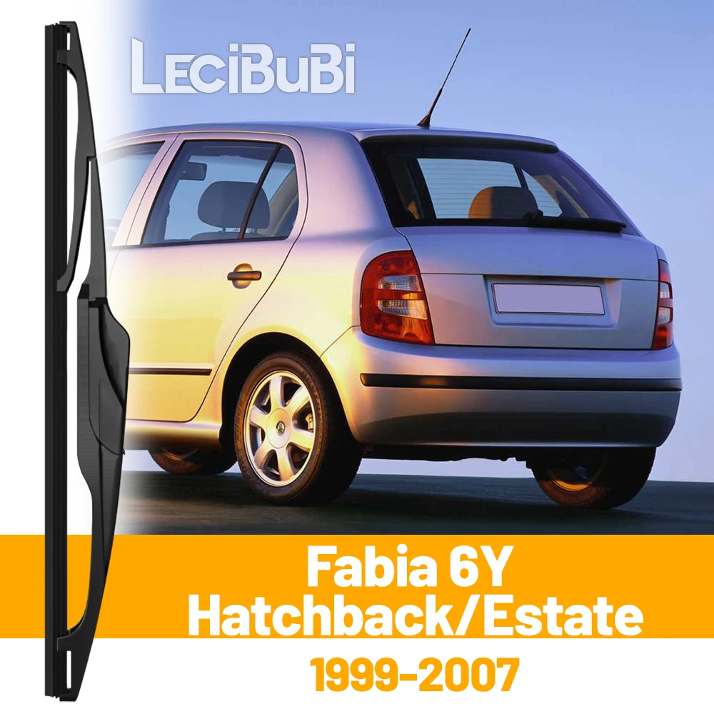 Für Skoda Fabia 6Y MK1 Fließheck/Estate 1999-2007 2006 Heckscheibe Scheibenwischerblatt Heckklappe Fensterwischer Zubehör