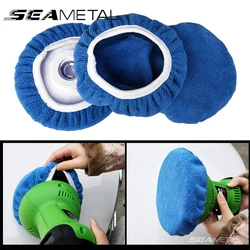 SEAMETAL 5 TO 10 Inch Microfiber Polishing Disc Car Waxing Polishing Buffing Paint Care Polisher Pads Car Washing Accessories