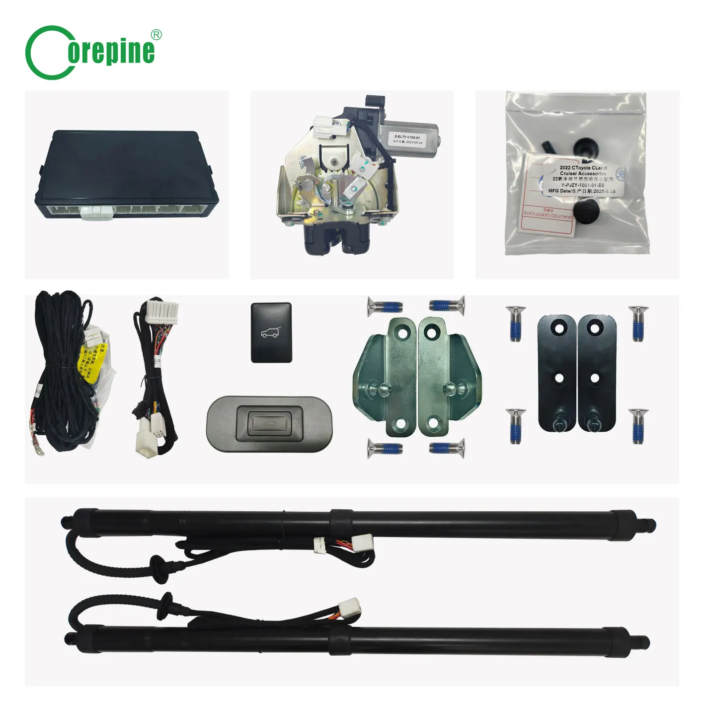 Corepine  Smart Electric Power Automatic Car Tailgate Lift System Kit Body Parts for 2016-2022 for Toyota Innova RHD