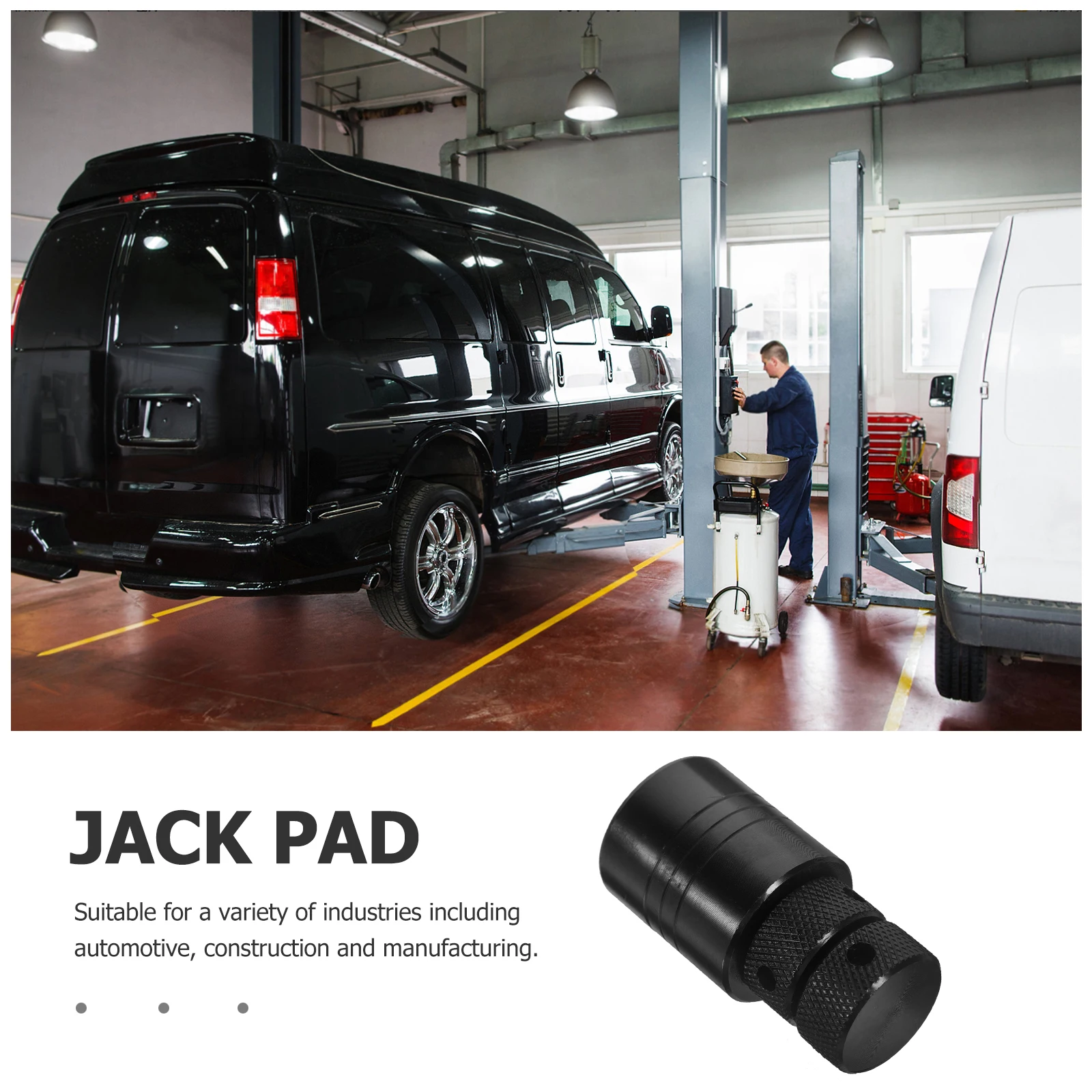 

Robust House Jack for Lifting and Leveling Heavy Equipment Adjustable Screw Pad Foot for Machine Stability