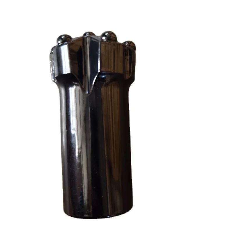 

2024 High Quality R25 45mm Carbon Steel Parabolic Rock Button Bit Long Service Life New Forged Drilling Tool Ore Mining Use 1pc