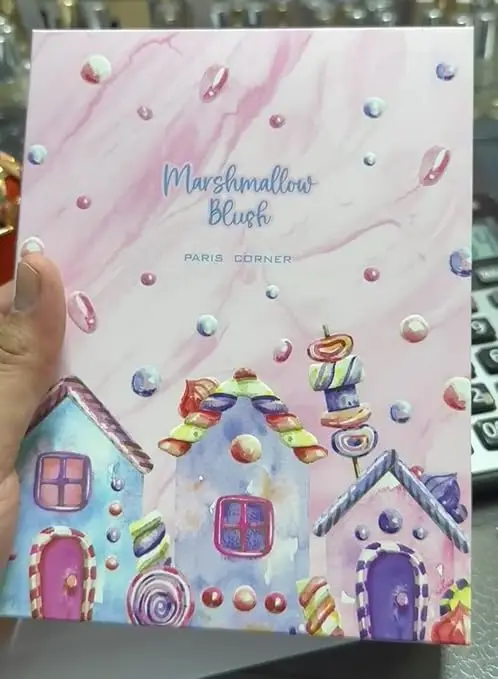 Paris Corner-rubor de malvavisco EDP, Perfume único de fresa de malvavisco Gourmand, fragancia de aroma dulce de larga duración para mujer