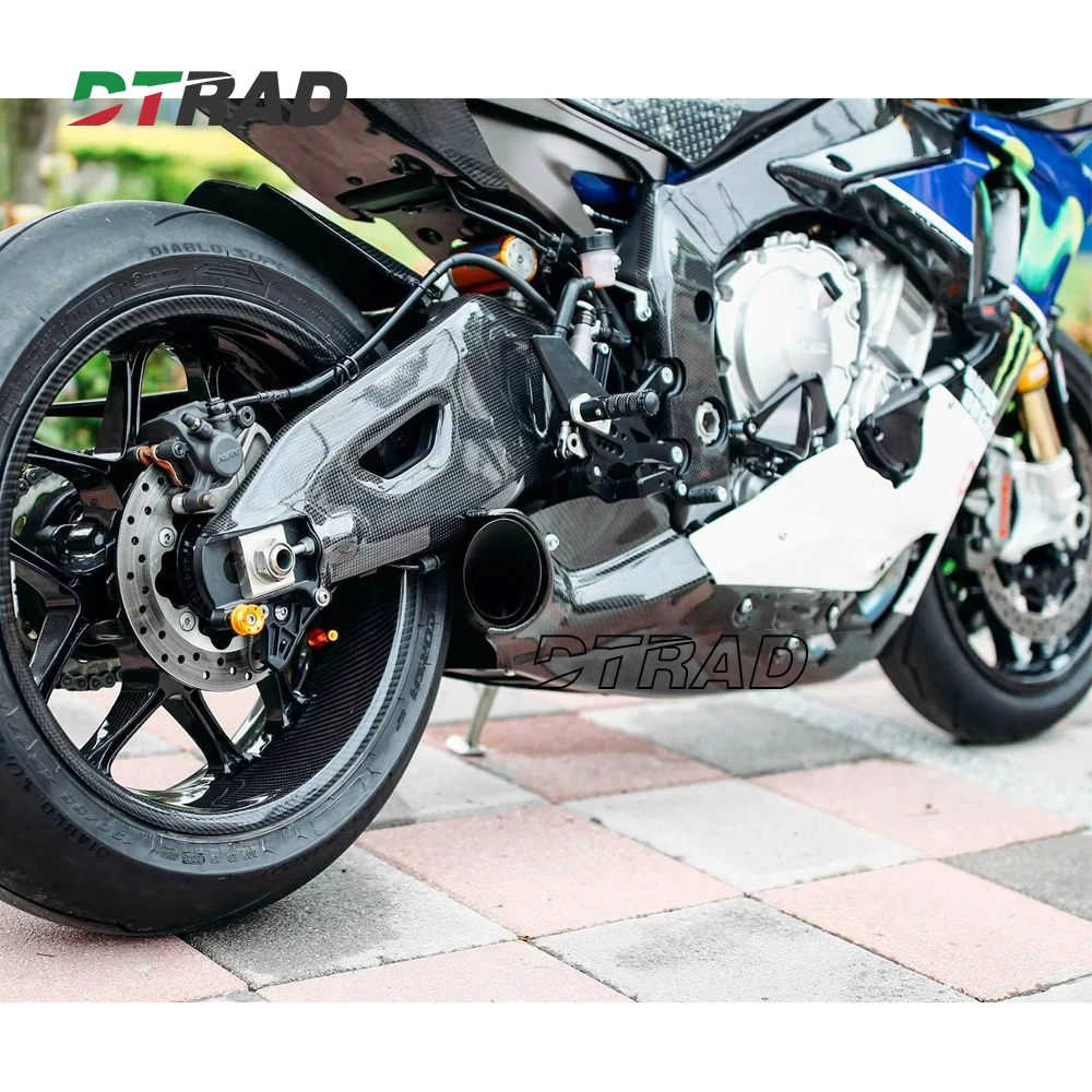 YZF-R1M Motorcycle Carbon Fiber Swingarm Cover Swing Arm Protection Covers For YAMAHA YZF R1 R1M YZF-R1 2015-2024