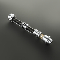 Lightsaber Metal Hilt No Electronics Laser Sword Fits Neopixel RGB Proffie 2.2 C Port Electronic Chassis Dueling LTG Light Saber
