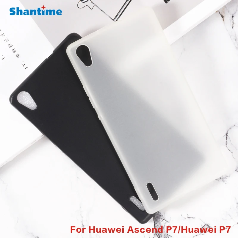 For Huawei Ascend P7 Gel Pudding Silicone Phone Protective Back Shell For Huawei P7 Soft TPU Case