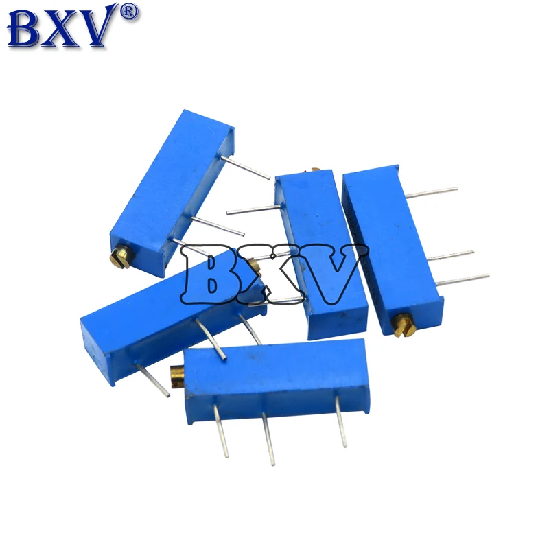 

10 шт. 3006P 100 Ом ~ 500 кОм резистор потенциометра DNIGEF 1K 2K 5K 10K 20K 50K 100K 200K 500K 1M 100R 200R 500R