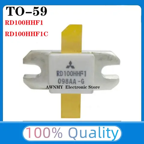100% New Original RD100HHF1 RD100HHF1C RD100HHF1-101 RD100HHF1C-501 - Silicon MOSFET Power Transistor 30MHz TRANSISTORS In Stock