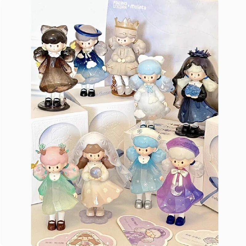 

in stock Genuine Molinta Natural Tangible Series V11 Blind Box Anime Figure Doll Trendy Play Ornament Girl Gift Preferred Gift