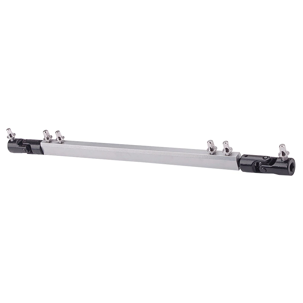 

Drum Pedal Professional Metal Link Bar Reliable Performance Convenient Installation Long-Lasting Double Drum Pedal Link Bar