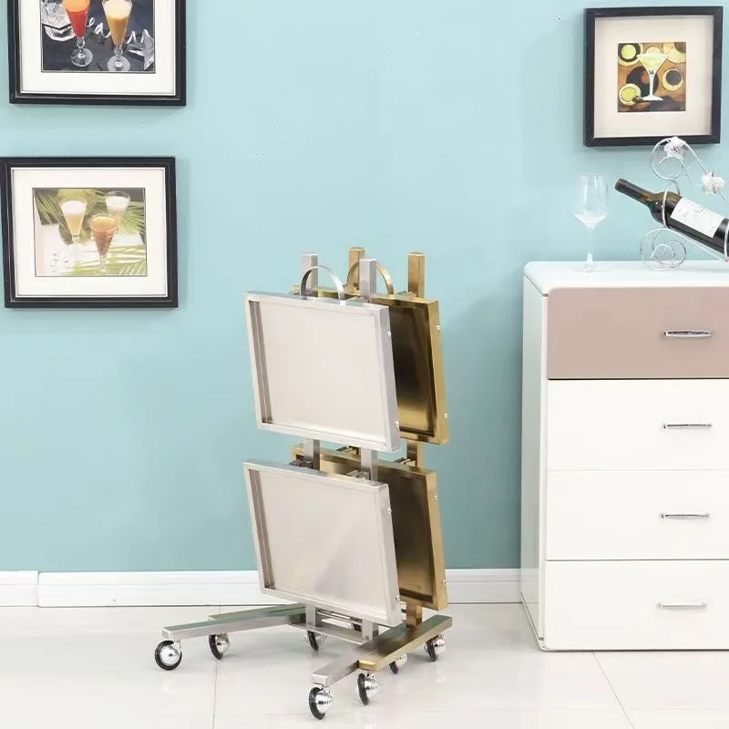 stainless-steel-multi-layer-movable-storage-rack-trolley-universal-wheel-storage-rack-living-room-floor