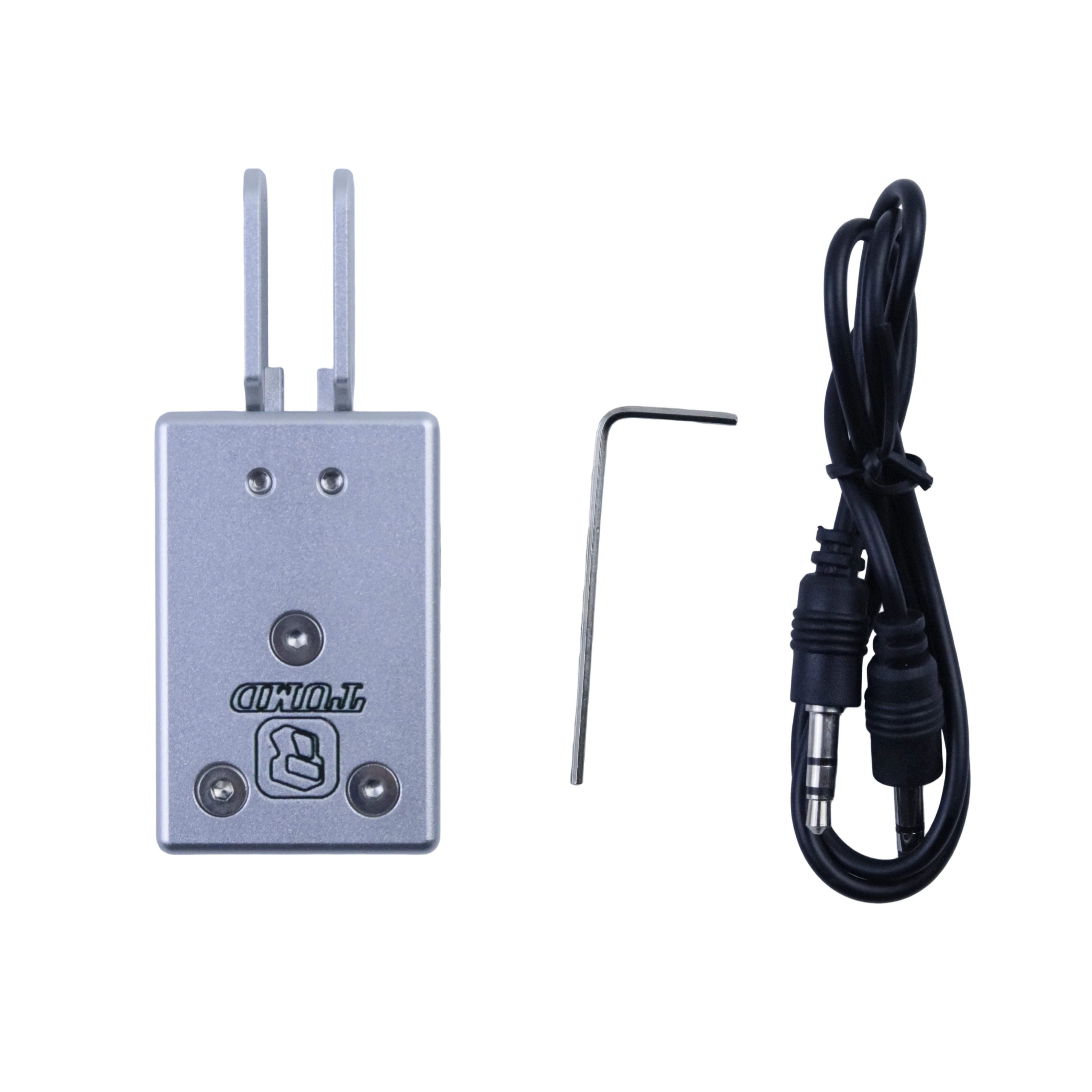 Professional Aluminum Alloy Dual-Paddle Morse Code Key - Magnetically Adjustable, Ambidextrous Design