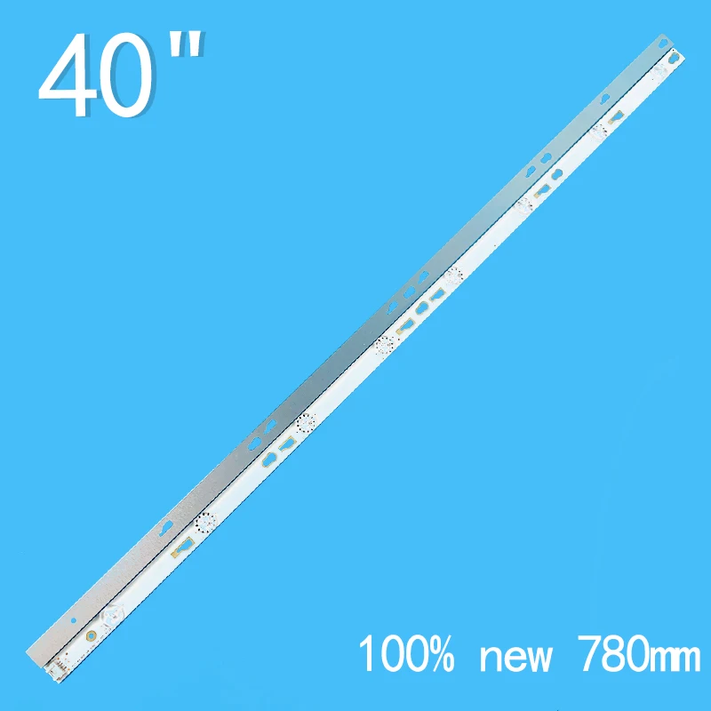 New 3PCS/lot 780mm 8LEDs 6V For TCL 40