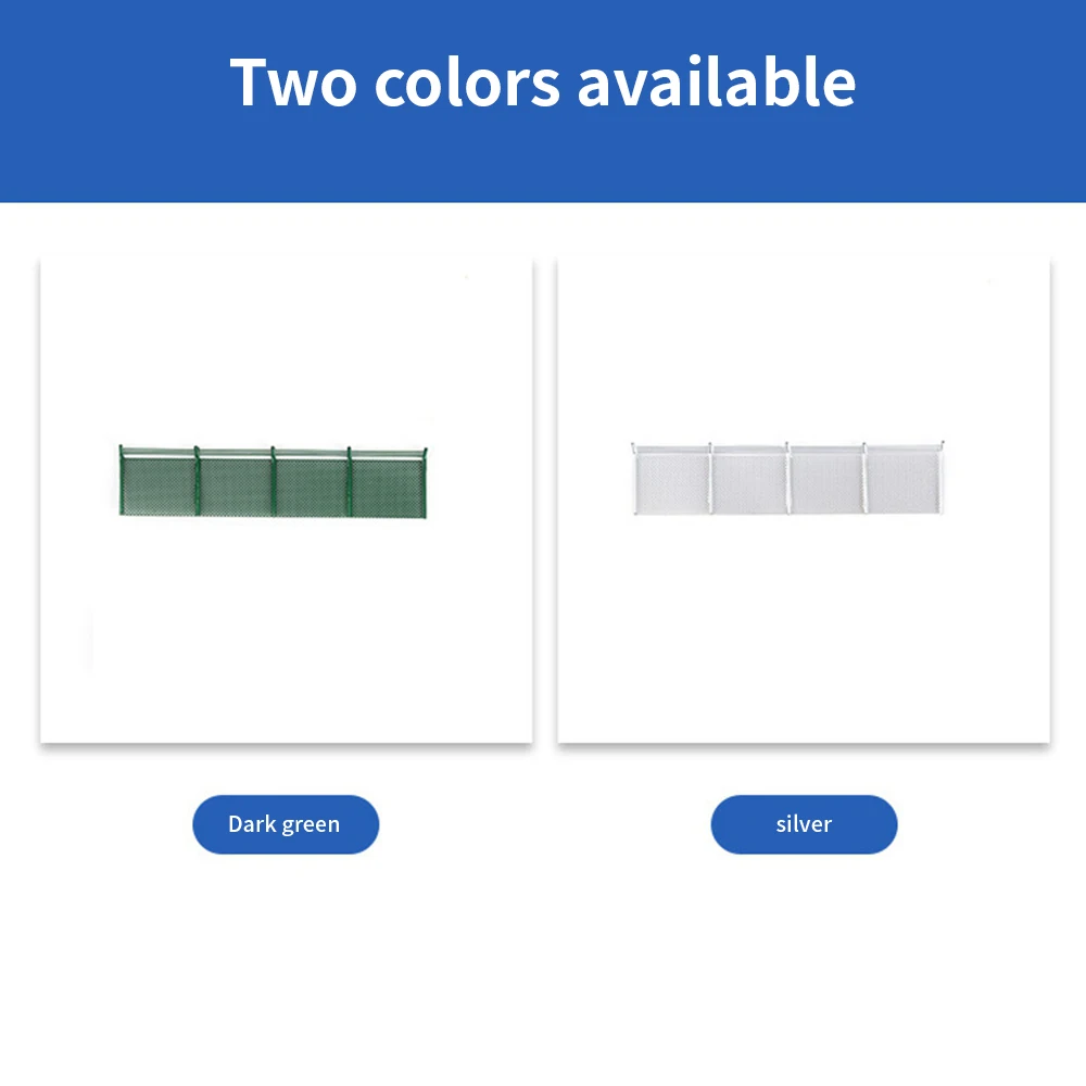 Recinzione in miniatura Modello Recinzione Barriere Rete per modello Recinzione da corsa Micro Paesaggio Recinzione Tavolo con sabbia Recinzione Accessori modello fai da te