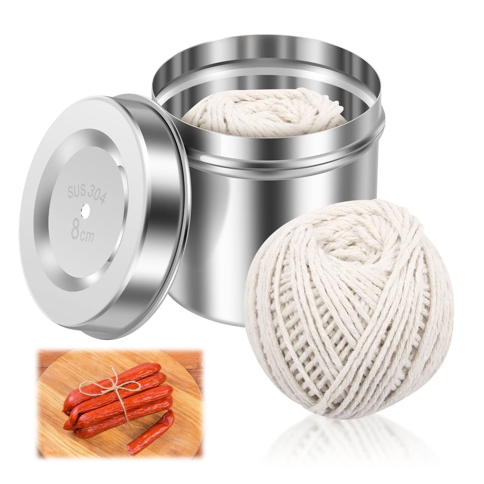 Kitchen Baking Twine - 2 шт. хлопковых шпагатов: кухонный шпагат,