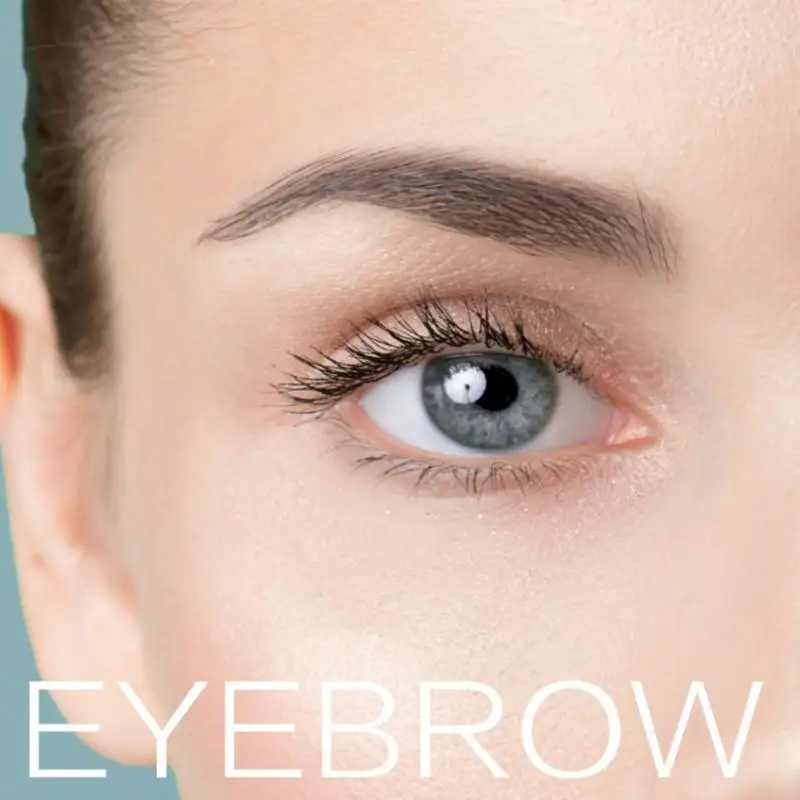 Matita per sopracciglia impermeabile a doppia testa estremamente fine - Durevole e di lunga durata per penna per sopracciglia per trucco da donna principiante