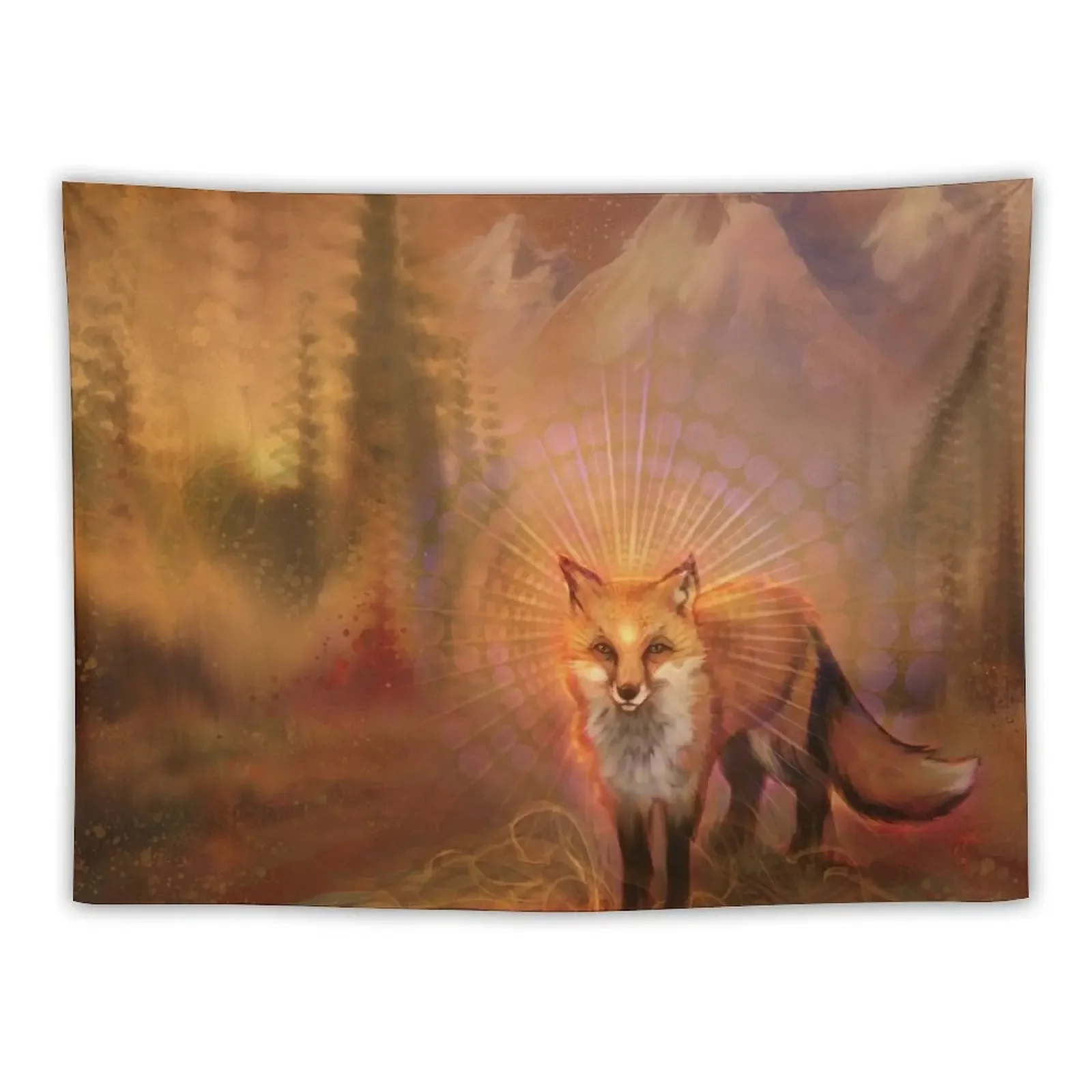 Wise Fox Tapestry Wallpaper Bedroom Decoration Bedroom Tapestry