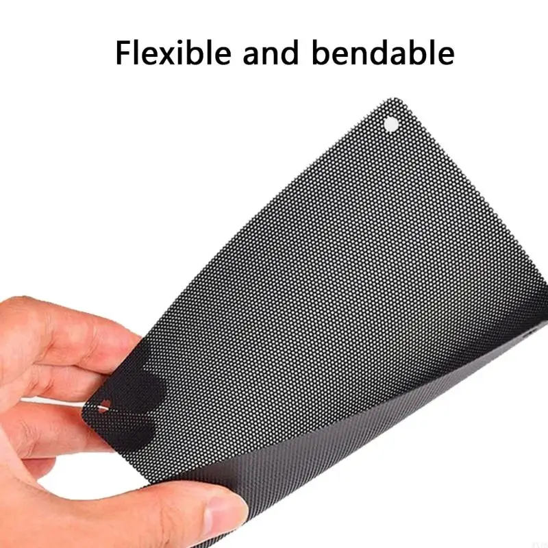 PVC PC Case Fan Fan Fan Net Net Case Guplroof Cover Cover 12x12cm