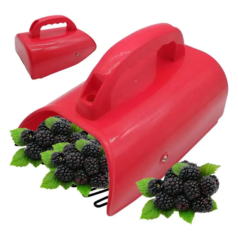 Imagem -03 - Pente de Metal Portátil Berry Pickers Rakes Picking Coleta de Frutas Scoop Handle Coleção Blueberry Colheitadeira Picking Garden Tool