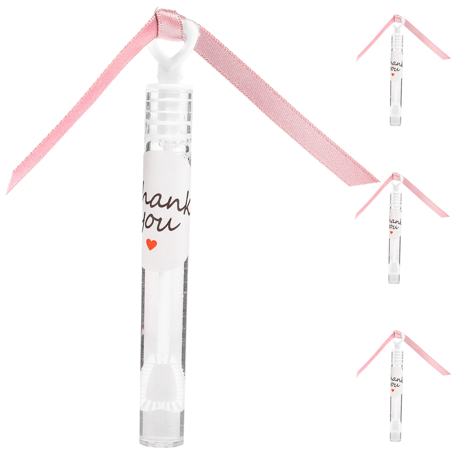 Bouteille à bulles d'amour, baguettes en forme de cœur, jouet d'été pour mariage, Mini saint-valentin, 3 pièces