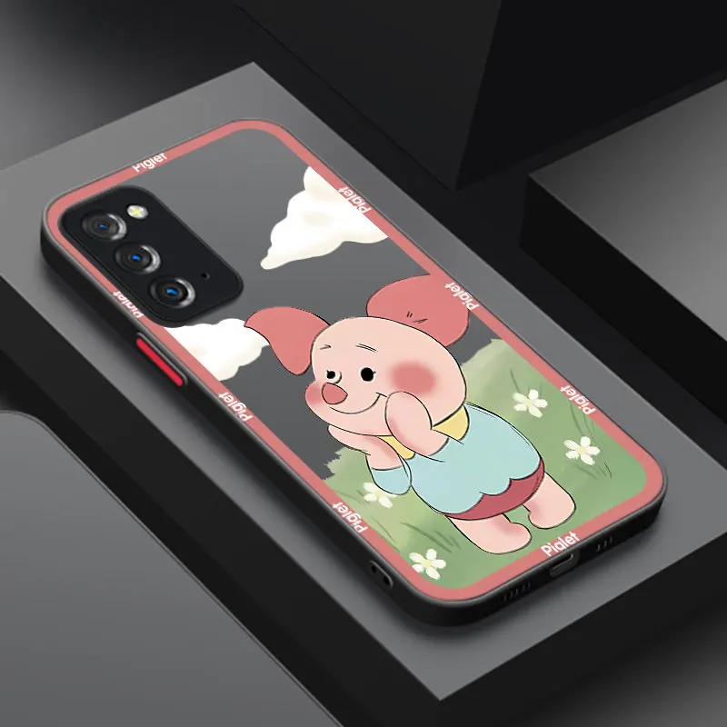 Winnie The Pooh Piglet Phone Case For Samsung Note 10 20 M01 M02 M30 M40 M60 S M23 M33 M42 M52 M53 5G M11 M20 M22 M31 M32 M51M62