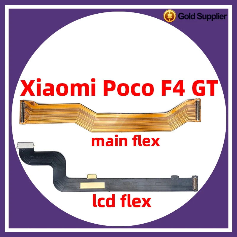 

For Xiaomi Poco F4 GT LCD Flex Main Board Motherboard Mainboard Connector Flex Cable Replacement