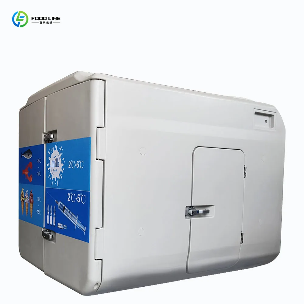 Customized Hot Sale DC Battery Driven Refrigeration Units Portable Reefer Cold Cube Mobile Cold Box for Van Truck Tricycle