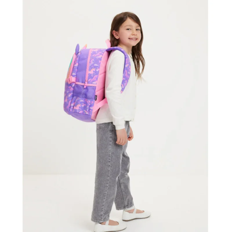 

New Hot Selling Purple Unicorn Peripheral Student Large Capacity Backpack Ultra Lightweight Water Kettle Stationery Gifts