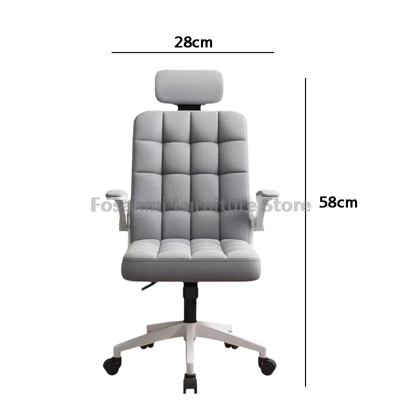 Modern Executive Office Task เก้าอี้ปรับ Headrest Comfort หมุนเก้าอี้ Home GAMING การเขียนง่ายโต๊ะเก้าอี้