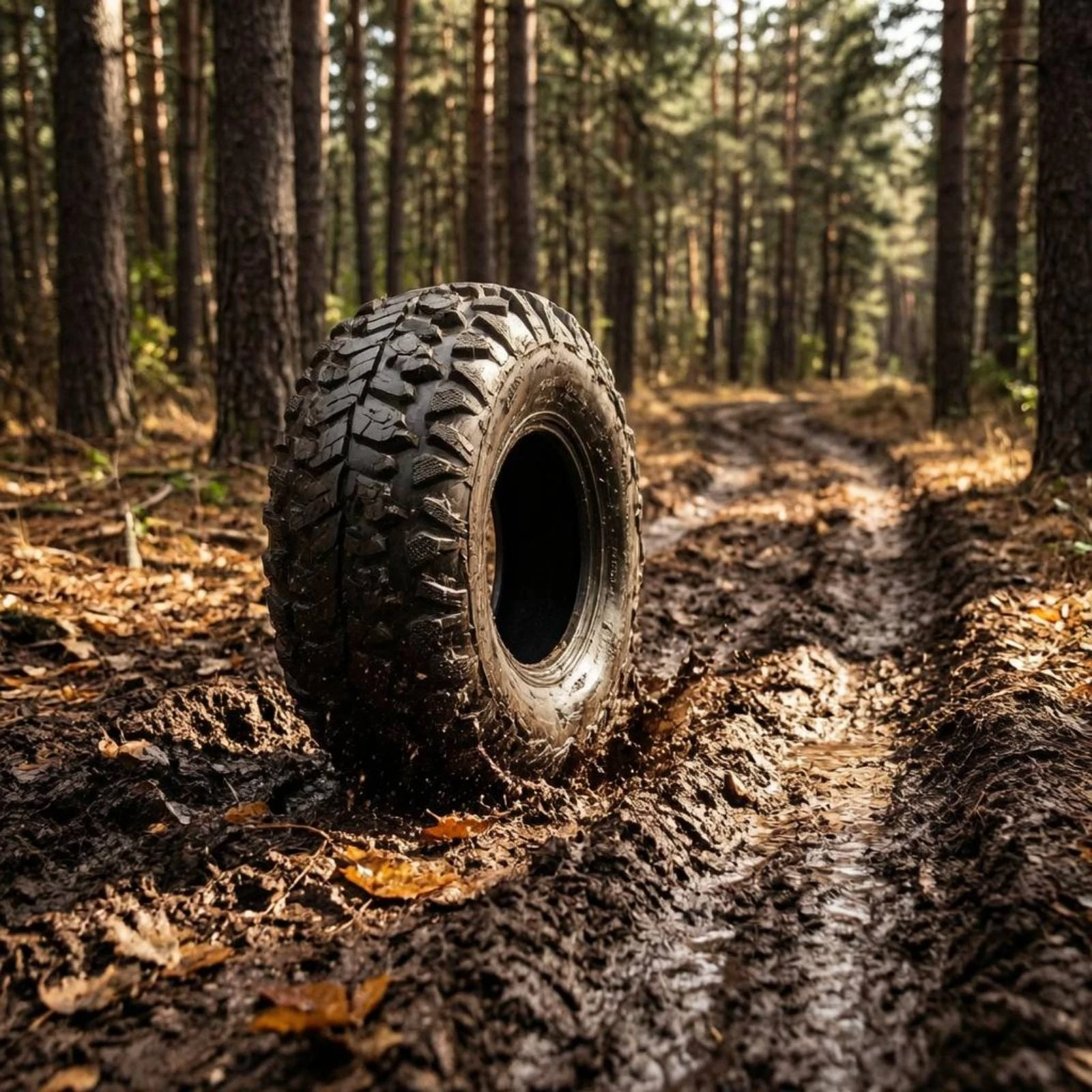 Heavy Duty A-pattern Tread Tubeless Off-road Tire Vacuum Design Rough Terrain Kart Tire for Sand Vehicle Accessory