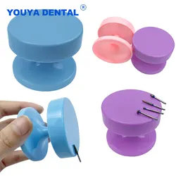 Magnetic Bur Holder Dental Drills Holder Plate Storage Organizer Magnet Suction Cup Orthodontic Tool Burs Rack Dentist Instrumen