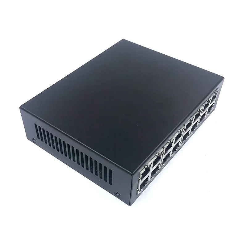 1000M switch Unmanaged 16port 10/100/1000M industrial Ethernet switch module Motherboard  OEM Auto-sensing Ports