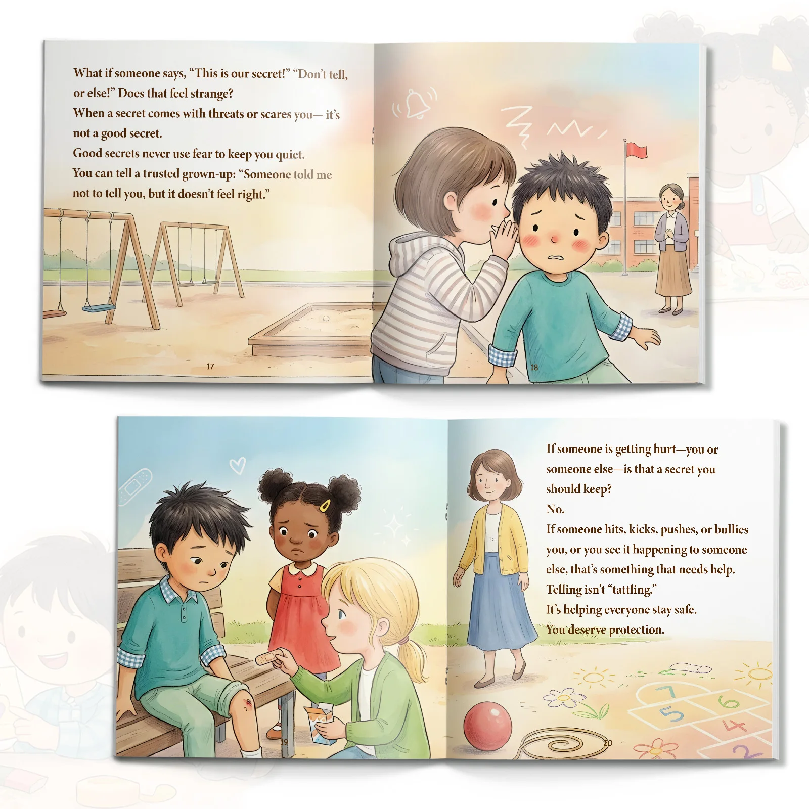Good Secrets, Bad Secrets, Child Safety Book About Body Safety, Safe and Unsafe Secrets, Speaking Up and Asking for Help