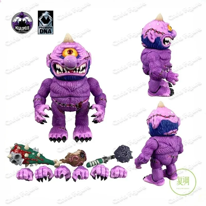 [In Stock] Megalopolis Original Madballs Series 1 Premium DNA Retro Trendy Play Metropolitan Monsters Mobile Doll Model Toy Gift